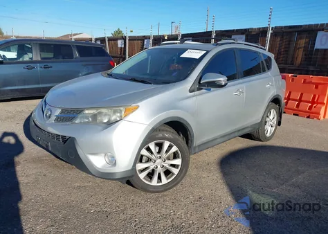 2013 Toyota Rav4 Limited from USA, damaged, VIN 2T3DFREV8DW122597